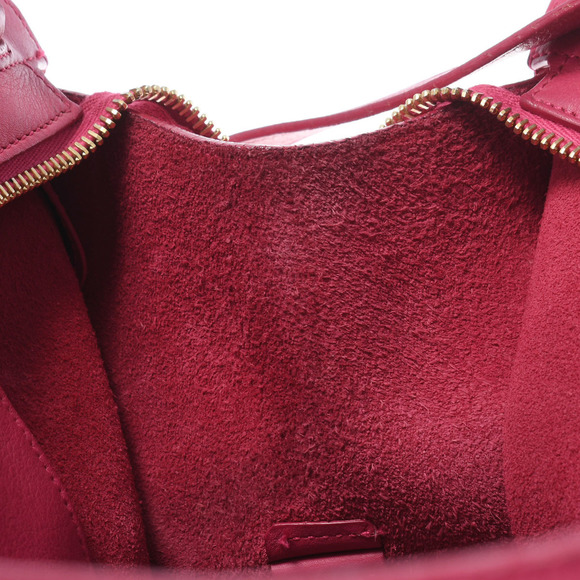 Saint Laurent Petit Cabas Handbag Smooth Calf Leather Pink - Picture 13 of 15